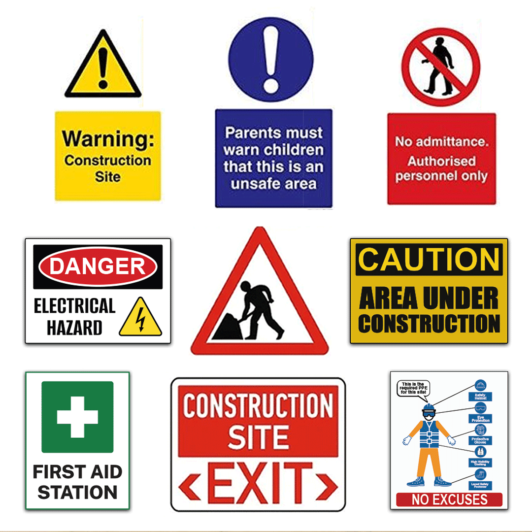 Safety Instruction Boards